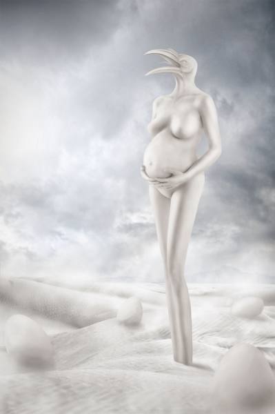 Photograph Grigorii Goriachev Mothers Feeling on One Eyeland